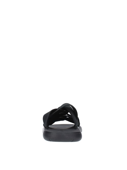 Fabric and rubber mules BOTTEGA VENETA | 651402 V0GV0 1000NERO